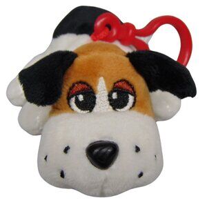 Pound Puppies Hasbro Keychain Plush Beagle Puppy Clip On Stuffed Toy